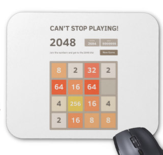 2048 Mouse Pad